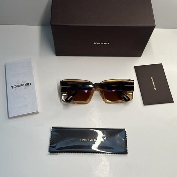 New Authentic TOM FORD Brigitta FT1188/S 45E Sunglasses main image 7